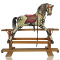 Cheval à bascules antique en bois  - 1