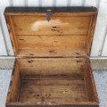 Antique dome top chest, original color  - 4