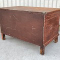 Antique Quebec blanket chest, original color  - 7