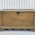 Antique blanket chest, forged nails  - 2