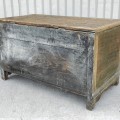 Antique blanket chest, forged nails  - 8