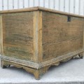 Antique blanket chest, forged nails  - 9