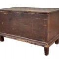 Antique blanket box, original color  - 1