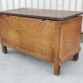 Antique blanket box, original color  - 7