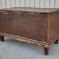 Antique blanket box, original color  - 8