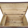 Antique pine blanket chest, original color  - 3