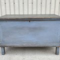 Antique pine blanket chest  - 2