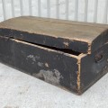 Antique dome top chest  - 6