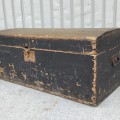 Antique dome top chest  - 7