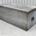 Antique pine chest, original color  - 6