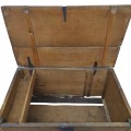 Antique blanket chest, forged nails assembly - 3