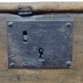 Antique blanket chest, forged nails assembly - 6