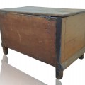 Antique blanket chest, forged nails assembly - 9