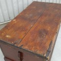 Antique sea chest, dove tails  - 3