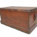 Antique sea chest, dove tails  - 1