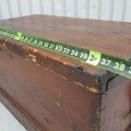 Antique sea chest, dove tails  - 6