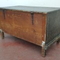 Antique blanket box, forged nails assembly  - 7