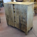 Antique pine bonnet chest of drawers - 7