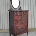 Commode miroir, bureau de chambre à coucher  - 5