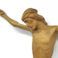 Folk art carved crucifix corpus  - 5