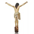 Wooden crucifix with wooden carved corpus - 5