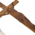 Crucifix avec corpus sculpté en bois, attribué à Médard Bourgault  - 1