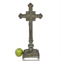 Vintage brass crucifix  - 3