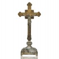 Vintage brass crucifix  - 1