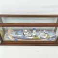  Boat diorama shadow box  - 2