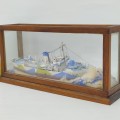  Boat diorama shadow box  - 3