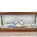  Boat diorama shadow box  - 1