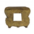 Brass inkwell - 2