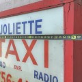 Joliette taxi advertising glass signs - 3