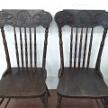 Set of 4 pressback chairs - 2