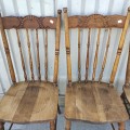 Set of 4 pressback chairs - 2