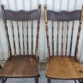 Set of 4 pressback chairs  - 3