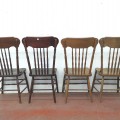 Set of 4 pressback chairs - 4