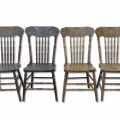 Set of 4 pressback chairs - 1