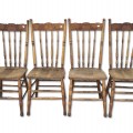 Set of 4 pressback chairs - 1