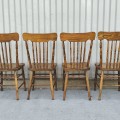 Set of 4 pressback chairs  - 4