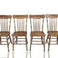 Set of 4 pressback chairs  - 1