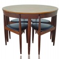 Set of mid century modern table and chairs signed Frem Rojle, Danmark - 2