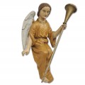 Stellar wooden carved angel, church ornement  - 1