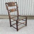 Antique carved chair  - 4