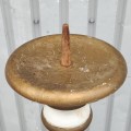 Antique church candlestick  - 4