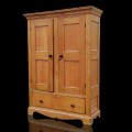 Antique 10 panels cupboard, armoire, square nails  - 1