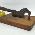 Tobacco ax with horse design  - 2