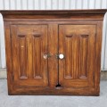 Antique armoire top part, 8 panels   - 3