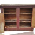 Antique pine cupboard part, buffet, bahut, square nails  - 3