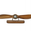 Vintage miniature airplane propeller New Haven clock  - 1